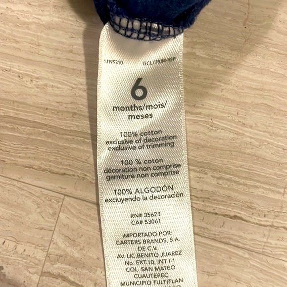 Carter's long sleeve bodysuits- pack of 2 - Picture 5 of 10